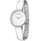 Calvin Klein Seduce White Dial Two Tone Steel Strap Watch for Women - K4E2N116 Authentic Buy Shop Now