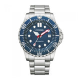 Citizen Promaster Mechanical Blue Dial Silver Steel Strap Watch For Men - NJ0121-89L Authentic Buy Shop Now