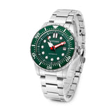 Citizen Promaster Mechanical Green Dial Silver Steel Strap Watch For Men - NJ0129-87X Authentic Buy Shop Now