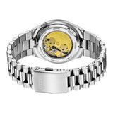 Citizen Tsuyosa Automatic Red Dial Silver Steel Strap Watch For Men - NJ0150-56W Authentic Buy Shop Now