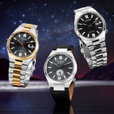 Citizen Tsuyosa Automatic Grey Dial Black Leather Strap Watch for Men - NK5010-01H Authentic Buy Shop Now