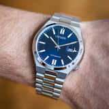 Citizen Tsuyosa Automatic Blue Dial Silver Steel Strap Watch For Men - NJ0150-81L Authentic Buy Shop Now