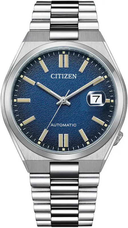 Citizen Tsuyosa Automatic Dark Blue Dial Silver Steel Strap Watch For Men - NJ0151-88L Authentic Buy Shop Now
