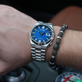Citizen Tsuyosa Automatic Dark Blue Dial Silver Steel Strap Watch For Men - NJ0151-88L Authentic Buy Shop Now