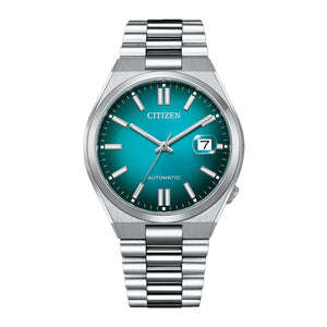 Citizen Tsuyosa Automatic Blue Dial Silver Steel Strap Watch For Men - NJ0151-88X Authentic Buy Shop Now