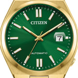 Citizen Tsuyosa Automatic Green Dial Gold Steel Strap Watch For Men - NJ0152-51X Authentic Buy Shop Now