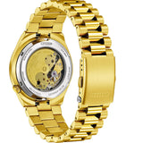 Citizen Tsuyosa Automatic Green Dial Gold Steel Strap Watch For Men - NJ0152-51X Authentic Buy Shop Now