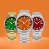 Citizen Tsuyosa Automatic Green Dial Gold Steel Strap Watch For Men - NJ0152-51X Authentic Buy Shop Now