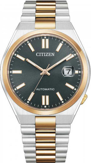 Citizen Tsuyosa Automatic Grey Dial Two Tone Steel Strap Watch For Men - NJ0154-80H Authentic Buy Shop Now