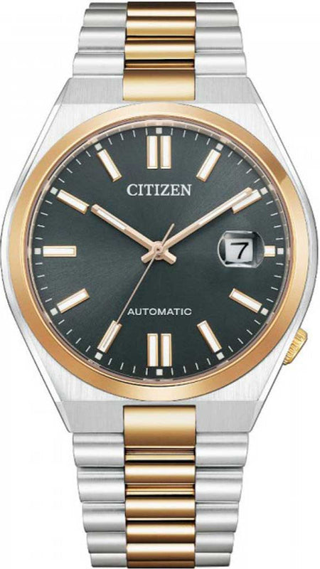 Citizen Tsuyosa Automatic Grey Dial Two Tone Steel Strap Watch For Men - NJ0154-80H Authentic Buy Shop Now