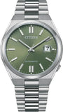 Citizen x Pantone Automatic Peaceful Green Dial Silver Steel Strap Watch For Men - NJ0158-89Z Authentic Buy Shop Now