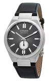 Citizen Tsuyosa Automatic Grey Dial Black Leather Strap Watch for Men - NK5010-01H Authentic Buy Shop Now