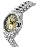 Citizen Tsuyosa Automatic Titanium Yellow Dial Silver Steel Strap Watch For Men - NK5010-51X Authentic Buy Shop Now