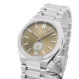 Citizen Tsuyosa Automatic Titanium Yellow Dial Silver Steel Strap Watch For Men - NK5010-51X Authentic Buy Shop Now
