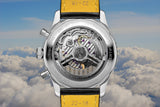 Breitling Navitimer B01 Chronograph 43 Boeing 747 White Dial Black Leather Strap Watch for Men - AB01383B1G1P1 Authentic Buy Shop Now