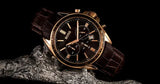 Hugo Boss Driver Chronograph Brown Dial Brown Leather Strap Watch For Men - HB1513093 Authentic Buy Shop Now
