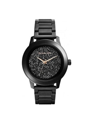 Michael Kors Kinley Silver Dial Black Steel Strap Watch for Women - MK5999 Authentic Buy Shop Now