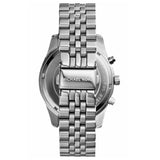 Michael Kors Lexington Chronograph Black Dial Black Steel Strap Watch For Men - MK8602 Authentic Buy Shop Now