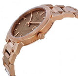 Burberry The City Rose Gold Dial Rose Gold Steel Strap Watch for Women - BU9039 Authentic Buy Shop Now