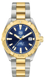 Tag Heuer Aquaracer Calibre 5 Blue Dial Two Tone Steel Strap Watch for Women - WBD2120.BB0930 Authentic Buy Shop Now