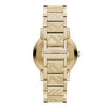 Burberry The City Gold Dial Gold Steel Strap Watch for Men - BU9038 Authentic Buy Shop Now