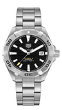 Tag Heuer Aquaracer Automatic Caliber 5 Black Dial Silver Steel Strap Watch for Men - WBD2110.BA0928 Authentic Buy Shop Now