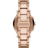Burberry The City White Dial Rose Gold Steel Strap Watch for Women - BU9004 Authentic Buy Shop Now
