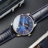 Tissot Chemin Des Tourelles Powermatic 80 Blue Dial Blue Leather Strap Watch for Men - T099.407.16.048.00 Authentic Buy Shop Now