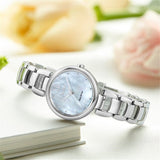 Citizen Eco Drive Silver Stainless Steel Strap Watch For Women - EM0331-52 Authentic Buy Shop Now