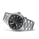 Oris TT1 Day Date Black Dial Silver Steel Strap Watch for Men - 0173577524154-0782408 Authentic Buy Shop Now