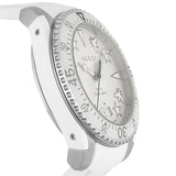 Gucci Dive Quartz White Dial White Rubber Strap Watch For Men - YA136337 Authentic Buy Shop Now
