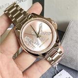 Michael Kors Bradshaw Quartz Gold Dial Gold Steel Strap Watch For Women - MK6555 Authentic Buy Shop Now