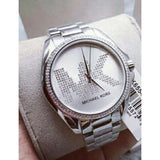 Michael Kors Bradshaw Quartz Silver Dial Silver Steel Strap Watch For Women - MK6554 Authentic Buy Shop Now