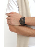 Fossil Machine Flight Chronograph Brown Dial Brown Leather Strap Watch for Men - FS4656 Authentic Buy Shop Now