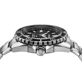 Citizen Promaster Diver Chronograph Black Dial Silver Steel Strap Watch For Men - BN0190-82E Authentic Buy Shop Now