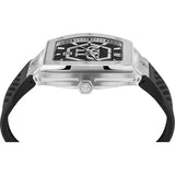 Philipp Plein Hexagon Phantom Black Dial Black Silicone Strap Watch For Men- PWPUA0524 Authentic Buy Shop Now