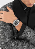 Philipp Plein Hexagon Phantom Black Dial Black Silicone Strap Watch For Men- PWPUA0524 Authentic Buy Shop Now