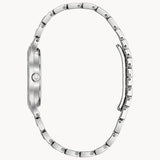 Bulova Crystal Collection Silver Dial Silver Steel Strap Watch for Women - 96L243 Authentic Buy Shop Now