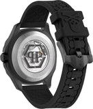 Philipp Plein Skeleton Spectre Black Dial Black Silicone Strap Watch for Men - PWRAA1023 Authentic Buy Shop Now