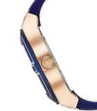 Guess Jet Setter Analog Quartz Blue Dial Blue Rubber Strap Watch For Women - W0571L1 Authentic Buy Shop Now