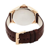 Armani Exchange Hampton Chronograph Blue Dial Brown Leather Strap Watch For Men - AX2172 Authentic Buy Shop Now