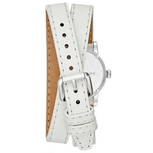 Burberry Utilitarian White Dial White Leather Strap Watch for Women - BU7846 Authentic Buy Shop Now