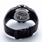 Maserati Potenza Automatic Black Dial Black Leather Strap Watch For Men - R8821108008 Authentic Buy Shop Now
