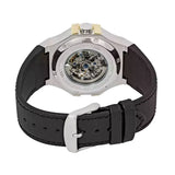 Maserati Potenza Automatic Skeleton Dial Black Leather Strap Watch For Men - R8821108011 Authentic Buy Shop Now