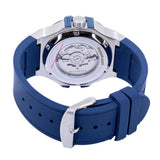 Maserati Potenza Skeleton Dial Quartz Blue Silicon Watch For Men - R8821108028 Authentic Buy Shop Now