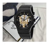 Maserati Potenza Skeleton Limited Edition Black Dial Black Leather Strap Watch For Men - R8821108027 Authentic Buy Shop Now