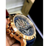 Maserati Automatic Blue Dial Blue Leather Strap Watch For Men - R8821119005 Authentic Buy Shop Now