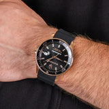 Maserati SFIDA Automatic Black Dial Black Rubber Strap Watch For Men - R8821140001 Authentic Buy Shop Now