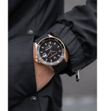 Maserati SFIDA Automatic Black Dial Black Rubber Strap Watch For Men - R8821140001 Authentic Buy Shop Now