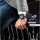 Maserati SFIDA Automatic Blue Dial Silver Steel Strap Watch For Men - R8823140001 Authentic Buy Shop Now